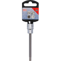 BGS 4141 Bit-Einsatz | Länge 100 mm | Antrieb Innenvierkant 10 mm (3/8") | Keil-Profil (für RIBE) M6