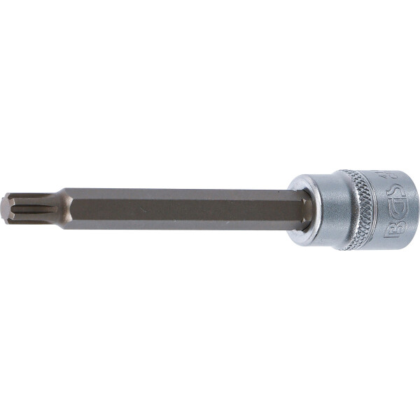 BGS 4142 Bit-Einsatz | Länge 100 mm | Antrieb Innenvierkant 10 mm (3/8") | Keil-Profil (für RIBE) M7