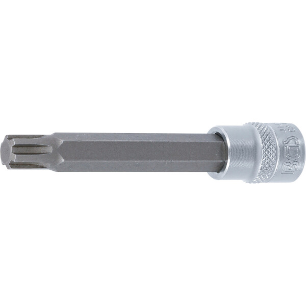 BGS 4145 Bit-Einsatz | Länge 100 mm | Antrieb Innenvierkant 10 mm (3/8") | Keil-Profil (für RIBE) M10