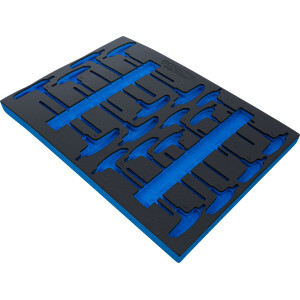 BGS 4148-1 Werkstattwageneinlage 3/3 | leer | für...