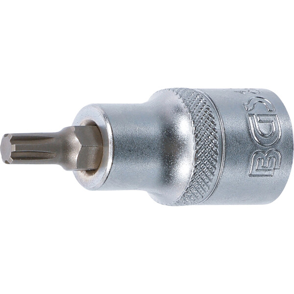 BGS 4151 Bit-Einsatz | Antrieb Innenvierkant 12,5 mm (1/2") | Keil-Profil (für RIBE) M6