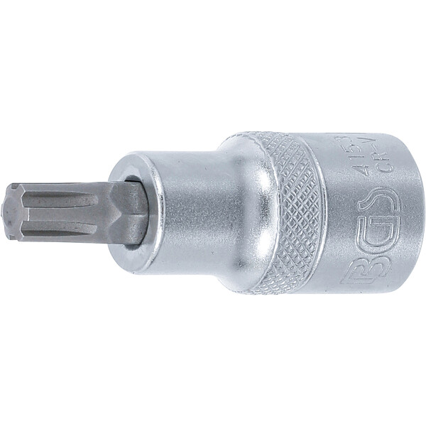 BGS 4153 Bit-Einsatz | Antrieb Innenvierkant 12,5 mm (1/2") | Keil-Profil (für RIBE) M8