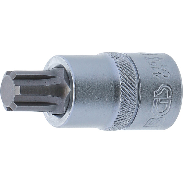BGS 4157 Bit-Einsatz | Antrieb Innenvierkant 12,5 mm (1/2") | Keil-Profil (für RIBE) M13