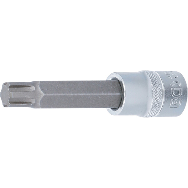 BGS 4167 Bit-Einsatz | Länge 100 mm | Antrieb Innenvierkant 12,5 mm (1/2") | Keil-Profil (für RIBE) M13