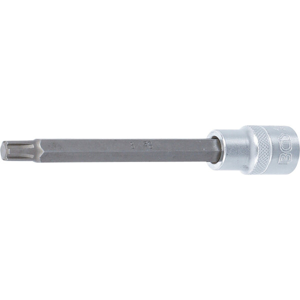 BGS 4174 Bit-Einsatz | Länge 140 mm | Antrieb Innenvierkant 12,5 mm (1/2") | Keil-Profil (für RIBE) M9
