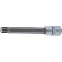 BGS 4176 Bit-Einsatz | Länge 140 mm | Antrieb Innenvierkant 12,5 mm (1/2") | Keil-Profil (für RIBE) M12