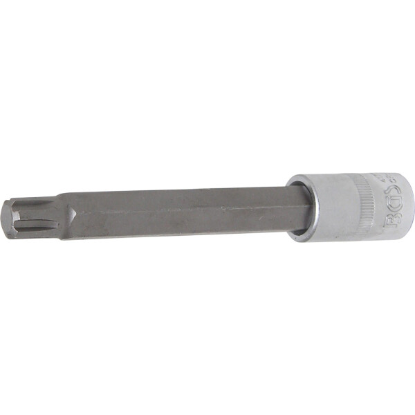 BGS 4177 Bit-Einsatz | Länge 140 mm | Antrieb Innenvierkant 12,5 mm (1/2") | Keil-Profil (für RIBE) M13