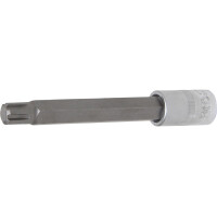 BGS 4177 Bit-Einsatz | Länge 140 mm | Antrieb Innenvierkant 12,5 mm (1/2") | Keil-Profil (für RIBE) M13