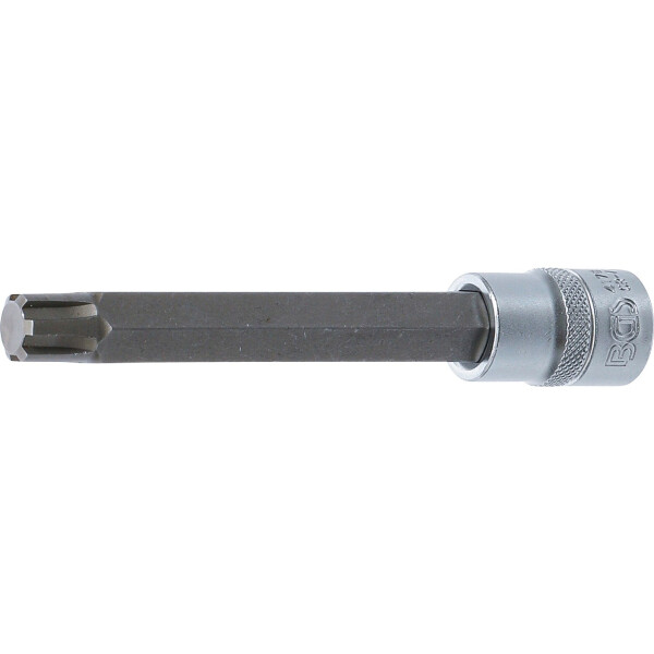 BGS 4178 Bit-Einsatz | Länge 140 mm | Antrieb Innenvierkant 12,5 mm (1/2") | Keil-Profil (für RIBE) M14