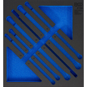 BGS 4194-1 Werkstattwageneinlage 2/3 | leer | für Art. 4194