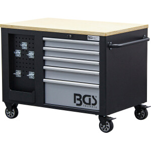 BGS 4199 Werkstattwagen | 2 x 5 Schubladen | 1 Schrank | leer