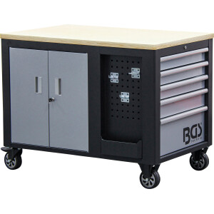 BGS 4199 Werkstattwagen | 2 x 5 Schubladen | 1 Schrank | leer