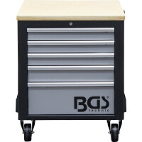 BGS 4199 Werkstattwagen | 2 x 5 Schubladen | 1 Schrank | leer