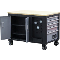 BGS 4199 Werkstattwagen | 2 x 5 Schubladen | 1 Schrank | leer