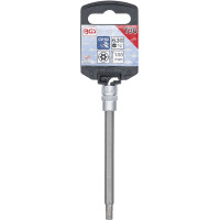 BGS 4203 Bit-Einsatz | Länge 100 mm | Antrieb Innenvierkant 6,3 mm (1/4") | T-Profil (für Torx) mit Bohrung T30