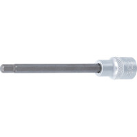 BGS 4217 Bit-Einsatz | Länge 140 mm | Antrieb Innenvierkant 12,5 mm (1/2") | Innensechskant 7 mm