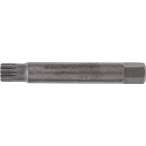 BGS 4246-M10 Bit | Länge 75 mm | Antrieb Außensechskant 10 mm (3/8") | Innenvielzahn (für XZN) M10