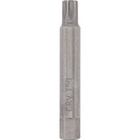 BGS 4246-T50 Bit | Länge 75 mm | Antrieb Außensechskant 12,5 mm (1/2") | T-Profil (für Torx) T50