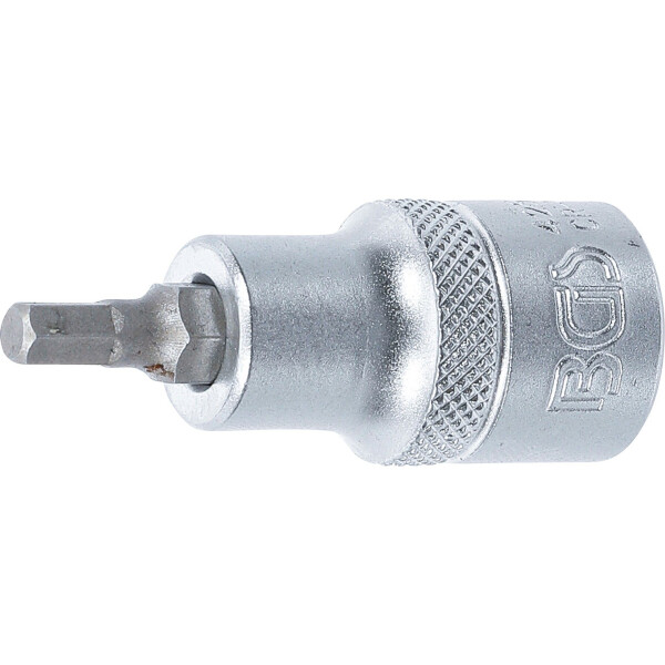 BGS 4251 Bit-Einsatz | Antrieb Innenvierkant 12,5 mm (1/2") | Innensechskant 5 mm