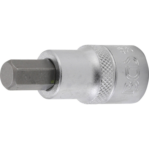 BGS 4255 Bit-Einsatz | Antrieb Innenvierkant 12,5 mm (1/2") | Innensechskant 10 mm