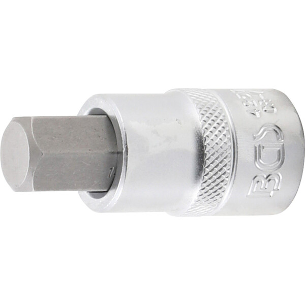 BGS 4257 Bit-Einsatz | Antrieb Innenvierkant 12,5 mm (1/2") | Innensechskant 14 mm