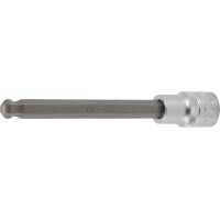 BGS 4258-10 Bit-Einsatz | Länge 140 mm | Antrieb Innenvierkant 12,5 mm (1/2") | Innensechskant mit Kugelkopf 10 mm