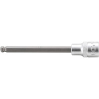 BGS 4258-8 Bit-Einsatz | Länge 140 mm | Antrieb Innenvierkant 12,5 mm (1/2") | Innensechskant mit Kugelkopf 8 mm