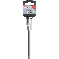 BGS 4258-8 Bit-Einsatz | Länge 140 mm | Antrieb Innenvierkant 12,5 mm (1/2") | Innensechskant mit Kugelkopf 8 mm