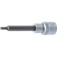 BGS 4259 Bit-Einsatz | Länge 100 mm | Antrieb Innenvierkant 12,5 mm (1/2") | Innensechskant 4 mm