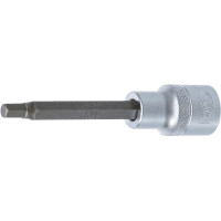 BGS 4261 Bit-Einsatz | Länge 100 mm | Antrieb Innenvierkant 12,5 mm (1/2") | Innensechskant 6 mm