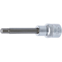 BGS 4262 Bit-Einsatz | Länge 100 mm | Antrieb Innenvierkant 12,5 mm (1/2") | Innensechskant 7 mm