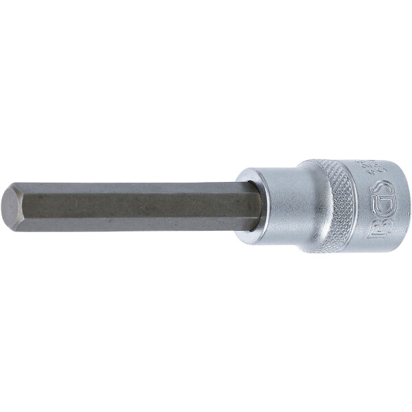 BGS 4264 Bit-Einsatz | Länge 100 mm | Antrieb Innenvierkant 12,5 mm (1/2") | Innensechskant 10 mm