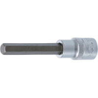 BGS 4264 Bit-Einsatz | Länge 100 mm | Antrieb Innenvierkant 12,5 mm (1/2") | Innensechskant 10 mm