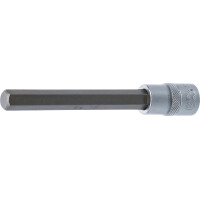 BGS 4273 Bit-Einsatz | Länge 140 mm | Antrieb Innenvierkant 12,5 mm (1/2") | Innensechskant 12 mm
