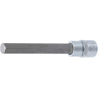 BGS 4274 Bit-Einsatz | Länge 140 mm | Antrieb Innenvierkant 12,5 mm (1/2") | Innensechskant 14 mm