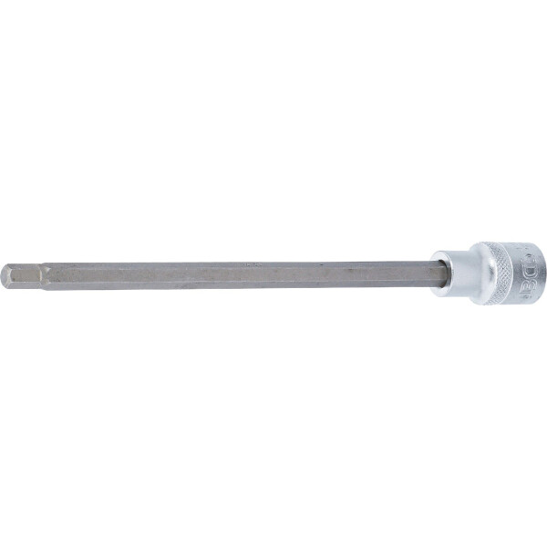 BGS 4277 Bit-Einsatz | Länge 200 mm | Antrieb Innenvierkant 12,5 mm (1/2") | Innensechskant 7 mm