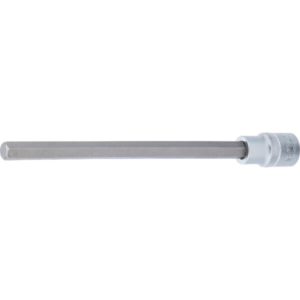 BGS 4279 Bit-Einsatz | Länge 200 mm | Antrieb Innenvierkant 12,5 mm (1/2") | Innensechskant 10 mm