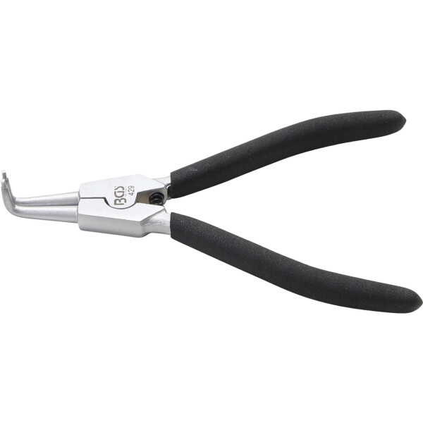 BGS 429 Sprengringzange | gebogen | für Außensprengringe | 180 mm