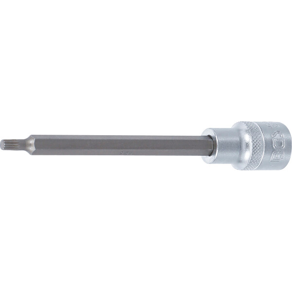 BGS 4330 Bit-Einsatz | Länge 140 mm | Antrieb Innenvierkant 12,5 mm (1/2") | Innenvielzahn (für XZN) M5