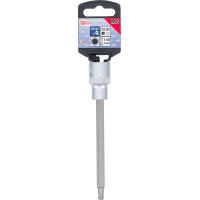BGS 4331 Bit-Einsatz | Länge 140 mm | Antrieb Innenvierkant 12,5 mm (1/2") | Innenvielzahn (für XZN) M6