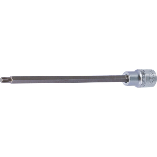 BGS 4334 Bit-Einsatz | Länge 200 mm | Antrieb Innenvierkant 12,5 mm (1/2") | Innenvielzahn (für XZN) M8
