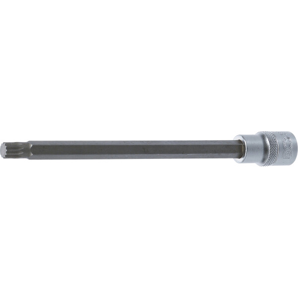 BGS 4335 Bit-Einsatz | Länge 200 mm | Antrieb Innenvierkant 12,5 mm (1/2") | Innenvielzahn (für XZN) M10
