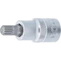 BGS 4349 Bit-Einsatz | Antrieb Innenvierkant 12,5 mm (1/2") | Innenvielzahn (für XZN) M9