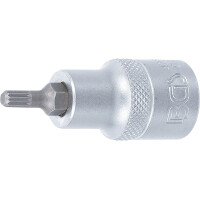 BGS 4350 Bit-Einsatz | Antrieb Innenvierkant 12,5 mm (1/2") | Innenvielzahn (für XZN) M5