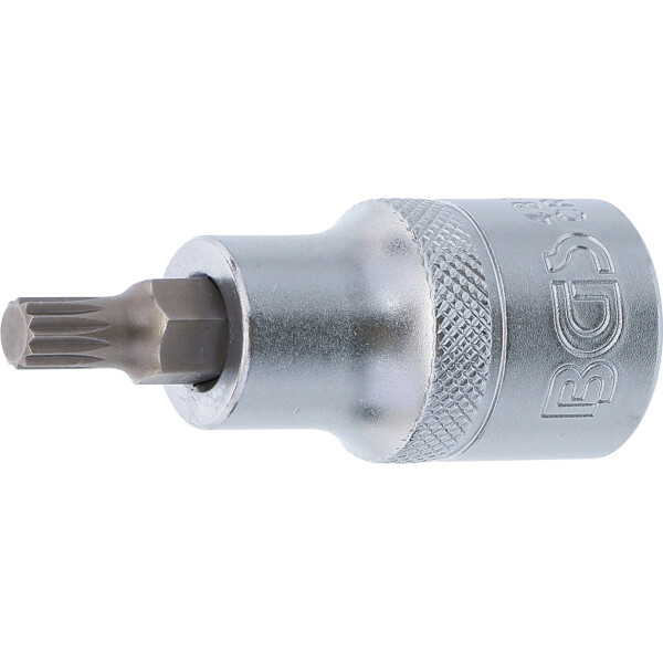 BGS 4351 Bit-Einsatz | Antrieb Innenvierkant 12,5 mm (1/2") | Innenvielzahn (für XZN) M6