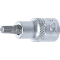 BGS 4352 Bit-Einsatz | Antrieb Innenvierkant 12,5 mm (1/2") | Innenvielzahn (für XZN) M8