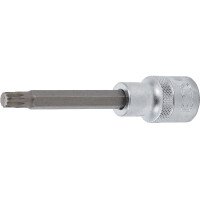 BGS 4361 Bit-Einsatz | Länge 100 mm | Antrieb Innenvierkant 12,5 mm (1/2") | Innenvielzahn (für XZN) M8