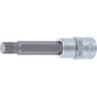 BGS 4363 Bit-Einsatz | Länge 100 mm | Antrieb Innenvierkant 12,5 mm (1/2") | Innenvielzahn (für XZN) M12