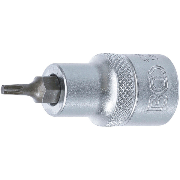 BGS 4368 Bit-Einsatz | Antrieb Innenvierkant 12,5 mm (1/2") | T-Profil (für Torx) T15