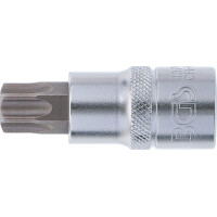 BGS 4376 Bit-Einsatz | Antrieb Innenvierkant 12,5 mm (1/2") | T-Profil (für Torx) mit Bohrung T60